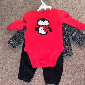 Carter 3month 3 piece outfit set
